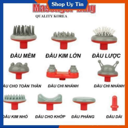 Máy massage cầm tay 10 đầu King Massager cao cấp