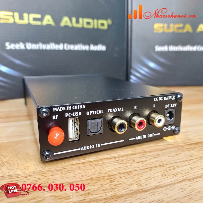 BỘ GIẢI MÃ DAC SUCA-AUDIO Q5PRO HÀNG CHÍNH HÃNG 32BIT/BLUETOOTH 5.0