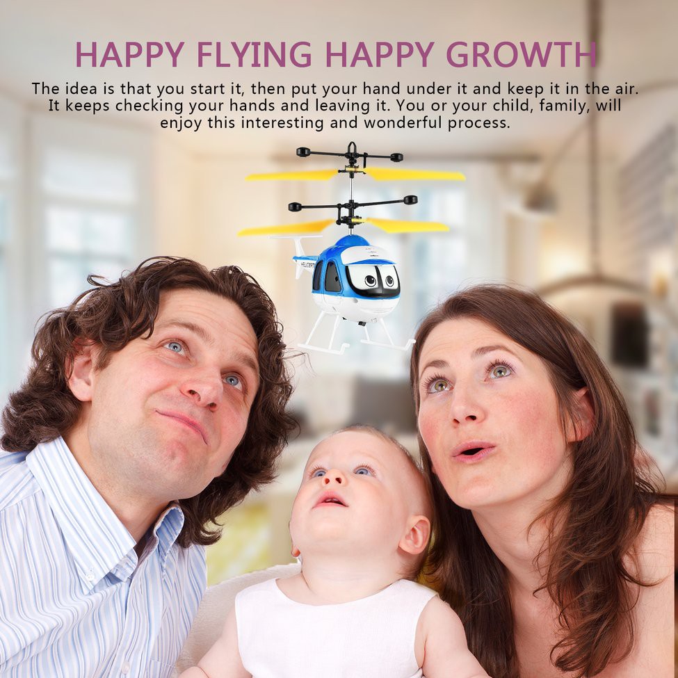 Máy bay trực thăng đồ chơi điều khiển từ xa cho bé