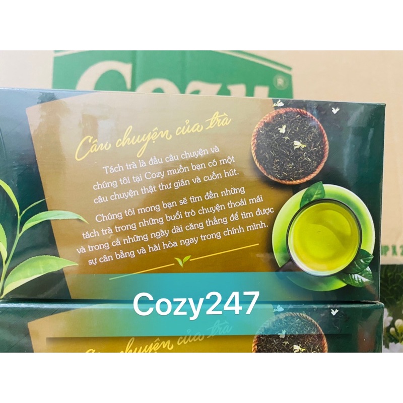 Trà Cozy NHÀI túi lọc hộp 25 gói