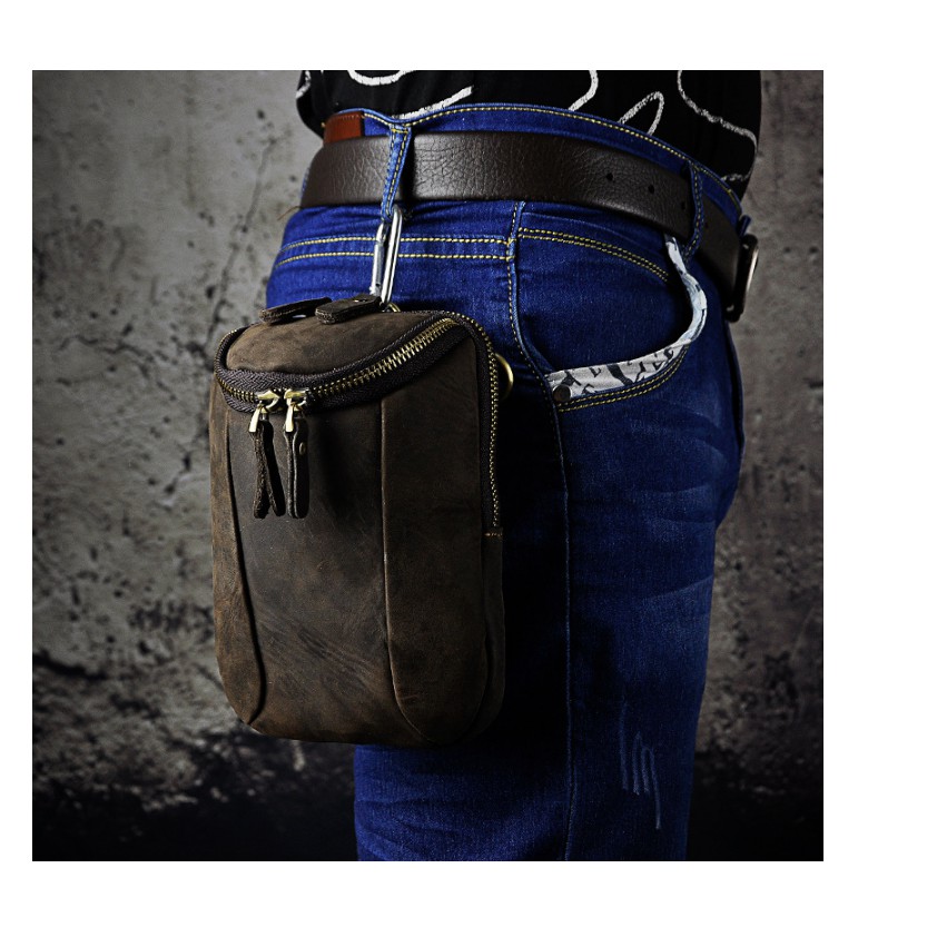 Túi Đeo Bụng Da Bò LuxuryLeather 2L-DB101 | BigBuy360 - bigbuy360.vn