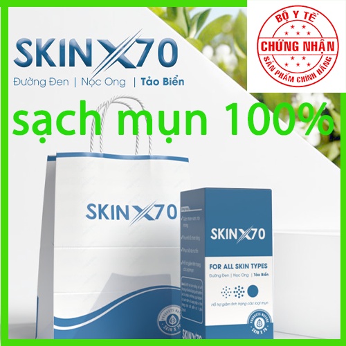 MỤN GÌ CŨNG HẾT, SERUM MỤN SKIN X70 , KHÔNG CÒN NỖI LO VỀ MỤN, HẾT MỤN 100%.