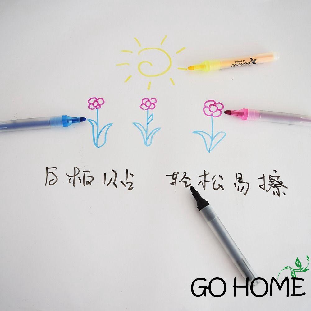 Miếng Dán Tường Kiểu Bảng Đen/Trắng Dễ Thương