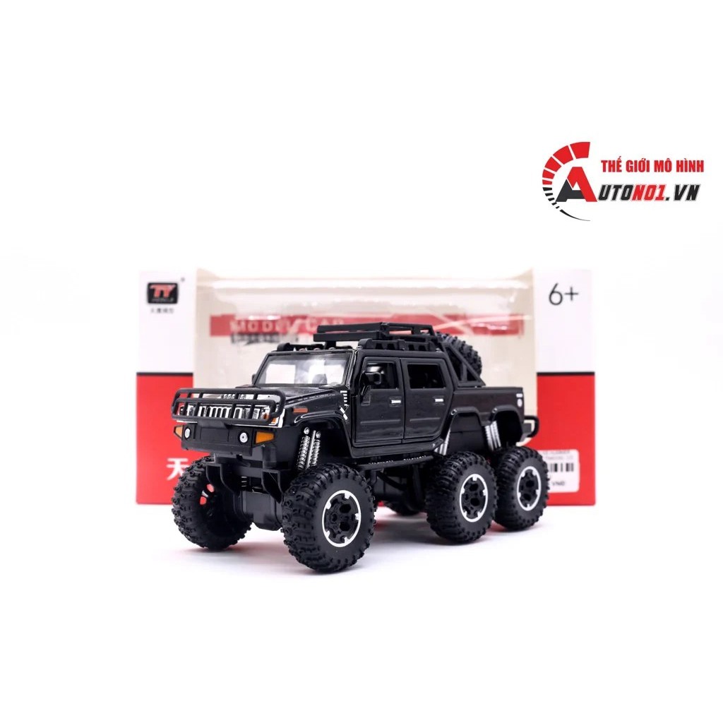 MÔ HÌNH XE HUMMER BLACK 1:32 TY MODEL CÓ HỘP 6413