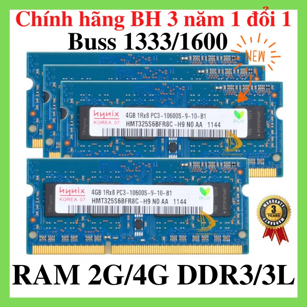 💥SIÊU RẺ💥 RAM LAPTOP DDR3/DDR3L/DDR4 2G,4G ĐỦ CÁC BUSS CHÍNH HÃNG BẢO HÀNH 3 NĂM 1 ĐỔI 1