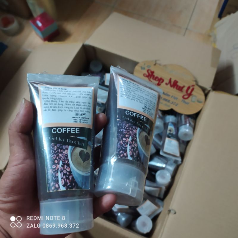 Gel Tẩy tế bào Cafe
