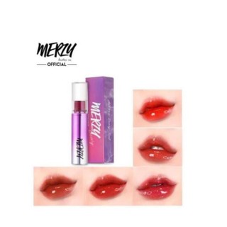Son tint bóng cho đôi môi căng mọng merzy aurora dewy tint 5.5g