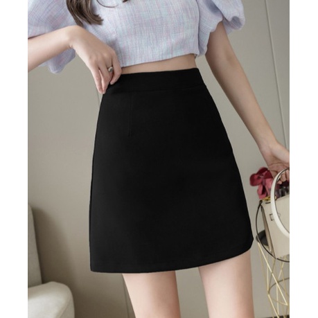 Chân Váy Ngắn Chữ A Madela, Váy Ngắn Chữ A Lưng Cao phong cách Công sở trẻ trung CV05 | BigBuy360 - bigbuy360.vn