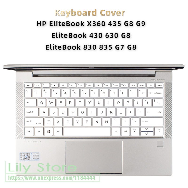Tấm Lót Bảo Vệ Bàn Phím Máy Tính 13.3 inch HP EliteBook X360 435 G8 G9 13.3 Tiện Dụng&quot; Tấm Lót Bảo Vệ Bàn Phím Máy Tính EliteBook 430 630 G8 / EliteBook 830 835 G7 G8 Tiện Dụng