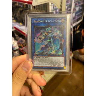 Lá bài thẻ bài Yugioh Mekk Knight Crusadia Avramax – Secret Rare - Tặng bọc bài nhựa bảo quản