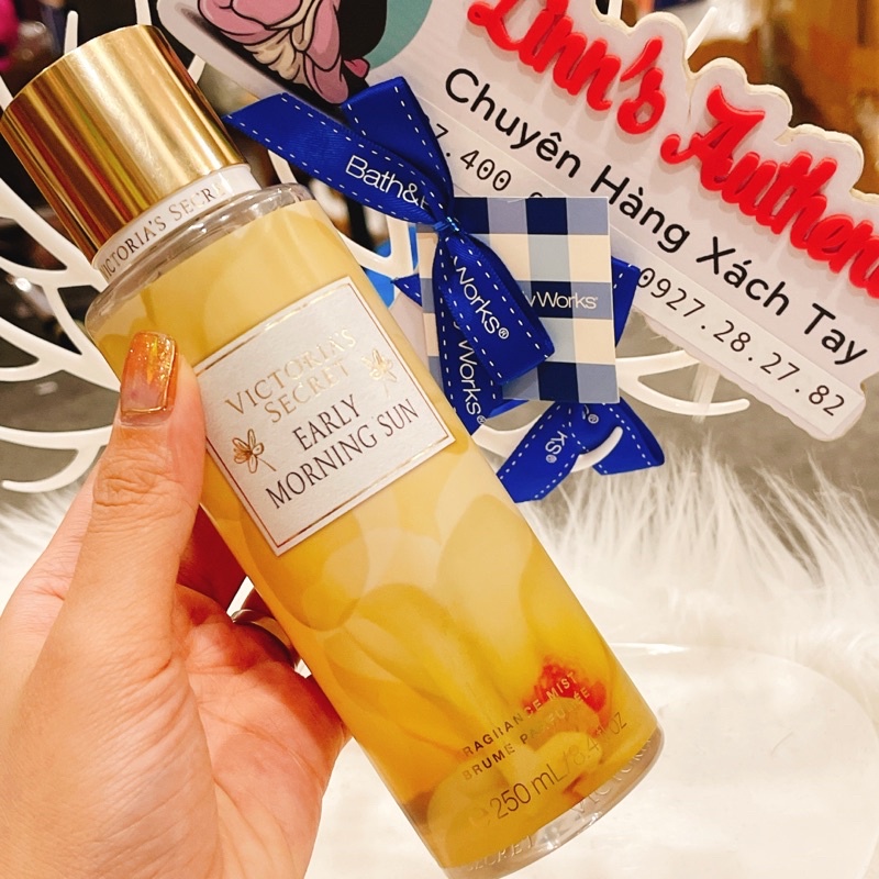 Auth_EARLY MORNING SUN| HORIZON IN BLOOM | BEFORE THE RAIN | BENEATH THE PALMS  - Xịt Thơm Body Mist USA