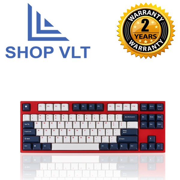 Bàn phím cơ Leopold FC750R PD White Blue Star - HÀNG CHÍNH HÃNG