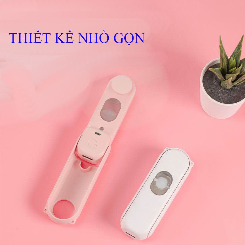 Quạt phun sương cầm tay gấp gọn tiện lợi siêu xinh- A00 | BigBuy360 - bigbuy360.vn