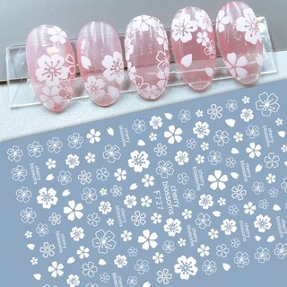 Sticker hoa nổi trang tri móng tay