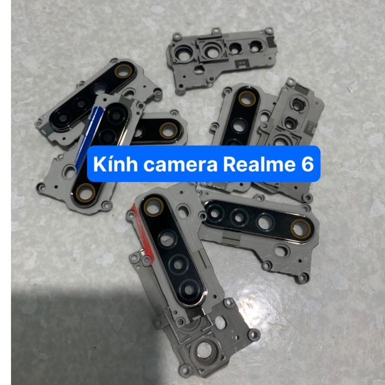 bộ kính camera Realme 6 (gồm kính và vành)