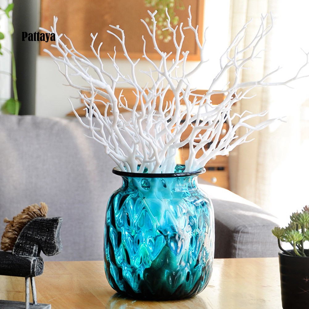 1 Nhánh Cây Khô Nhân Tạo Bằng Nhựa 35cm Cho Trang Trí