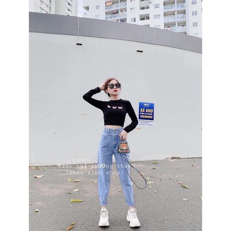 Quần bò bagy