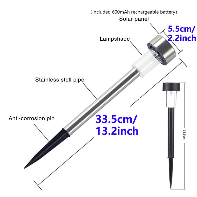 Đèn Led Năng Lượng Mặt Trời Ánh Sáng Trắng Ấm/ Trắng Ấm Sử Dụng Năng Lượng Mặt Trời Cho Sân Vườn
