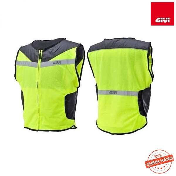 [CHẤT LƯỢNG] Áo Phản Quang GIVI CSV01 – Áo Khoác Bảo Hộ Chạy Xe Máy Motor Vàng Neon là một trong nhưng món đồ đi phượt