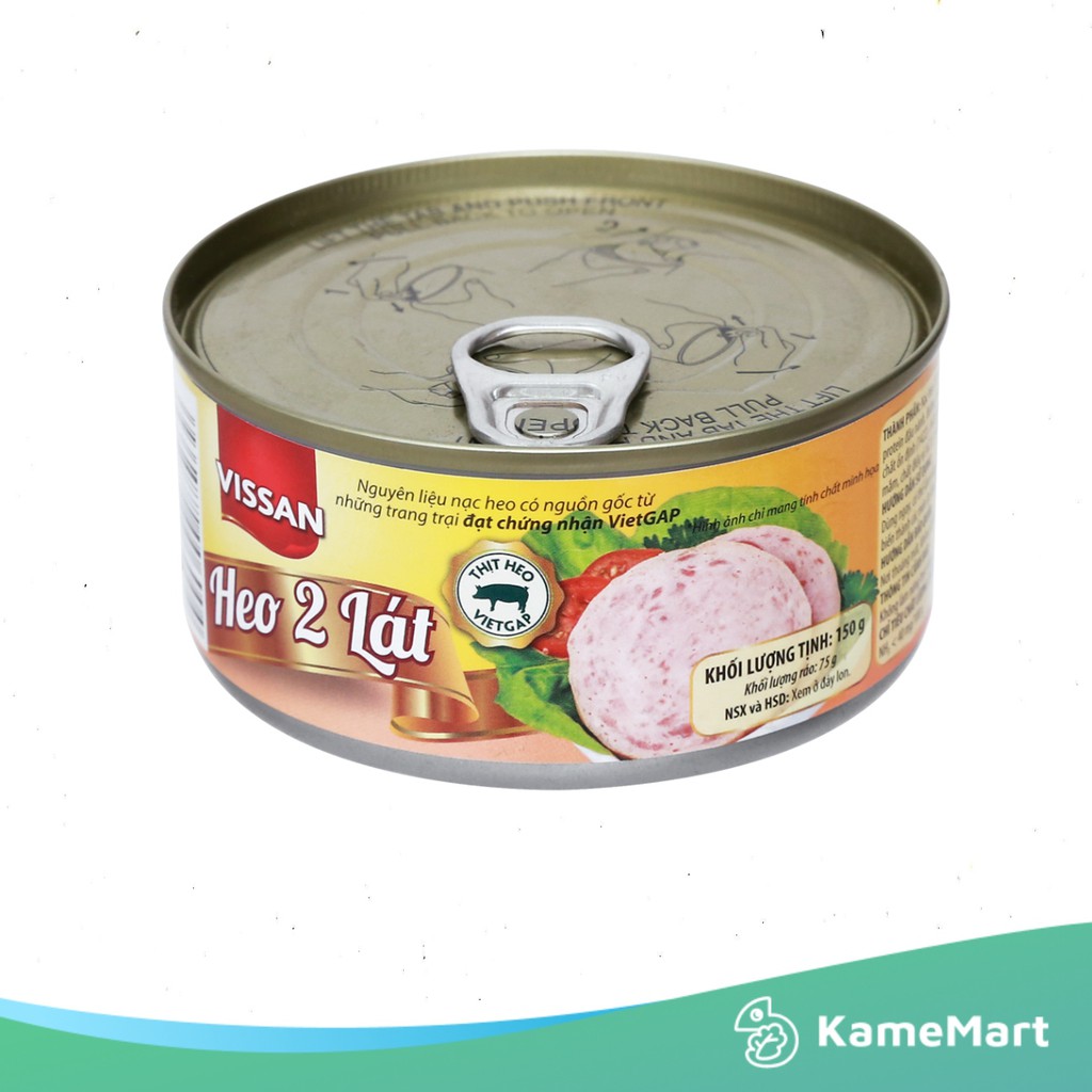 Heo 2 Lát Vissan 150g