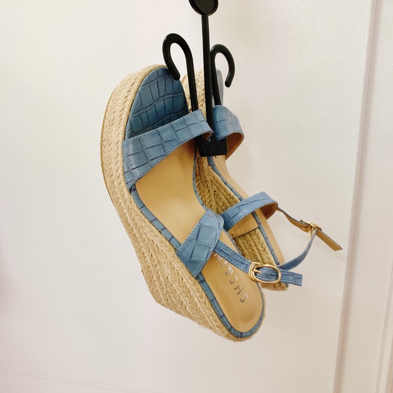 Sandal cói đế xuồng_Siêu tôn dáng sang trọng