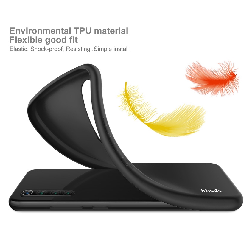 Ốp điện thoại TPU silicon mềm bề mặt nhám thương hiệu Imak dành cho ZTE Nubia Red Magic 5G