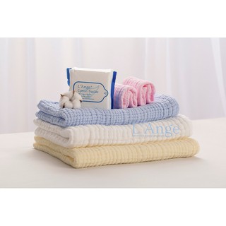 KHĂN TẮM L'ANGE VẢI BÔNG 6 LỚP