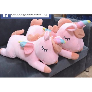Gấu bông Gối ôm ngưa kỳ lân ngưa Pony thú nhồi bông vải 4 chiều
