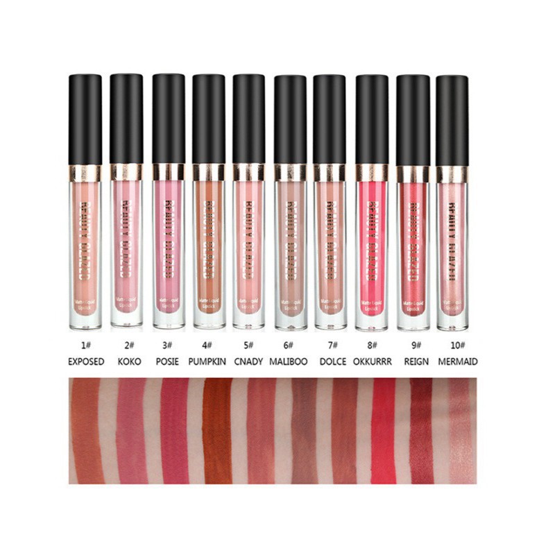 Son lâu trôi chống thấm nước hiệu BEAUTY GLAZED