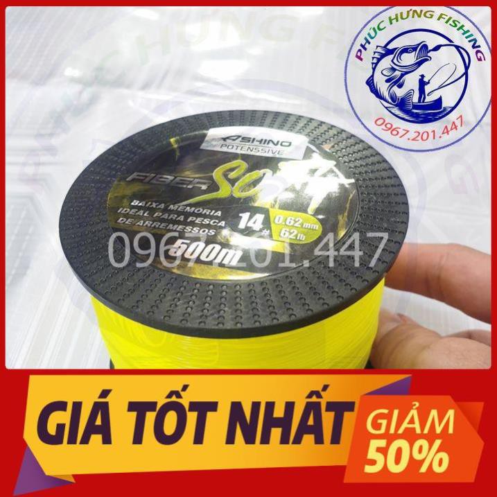 [ XẢ HÀNG ] Dây Cước Siêu Bền Ashino Soft 500m Full Size