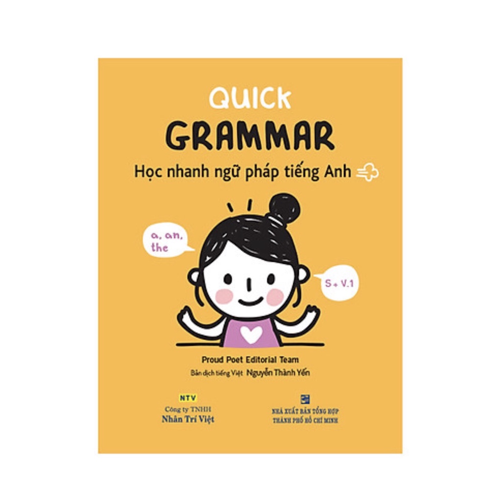 Sách - Quick Grammar Học nhanh ngữ pháp tiếng Anh  198.000đ thumbnail