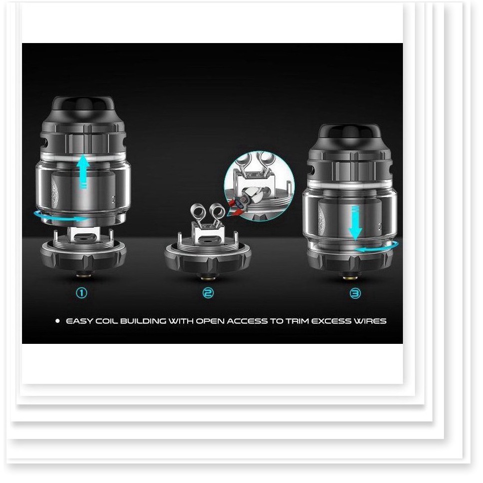 Buồng Đốt ZEUS X RTA buil coil