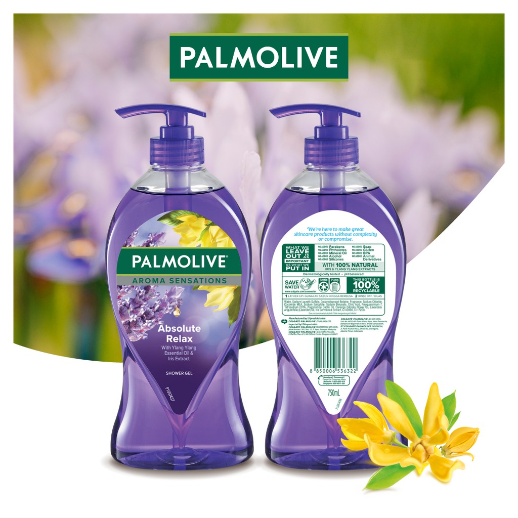 Sữa tắm Palmolive Aroma thư giãn toàn thân 750ml