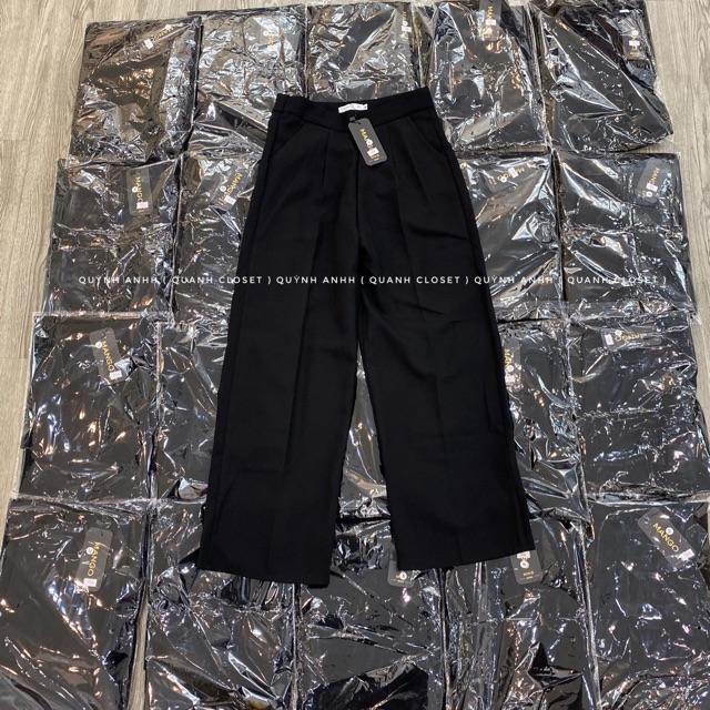 Quần vải đen ống sớ có sẵn sll tại shop phục vụ ce 🥰