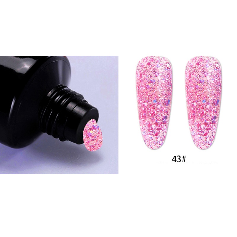 15ML Gel gôm đắp móng up Acryl Gel gum đắp nối móng-poly gel Gel gôm nhũ đắp móng Vicovi 30ml (hàng mới 100%, mất mã màu, chọn màu ngẫu nhiên)