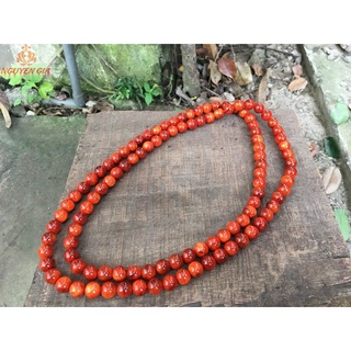 Vòng gỗ huyết long 108 hạt 10mm