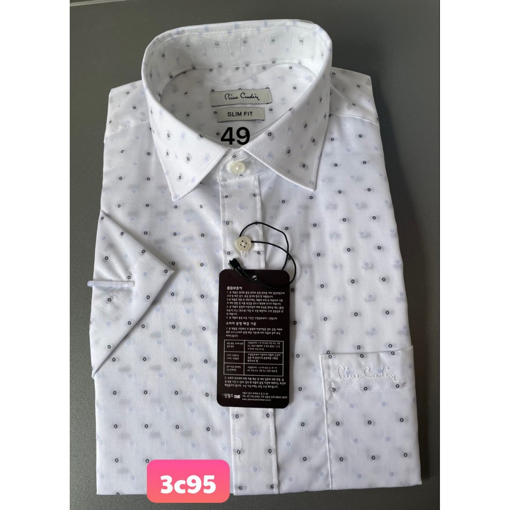 [hàng mới,có sẵn] Nhiều mẫu áo sơ mi nam Pierre xuất Hàn Quốc ngắn tay, kèm hình chụp thật | BigBuy360 - bigbuy360.vn