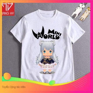 🔥SALE SỐC🔥 (HOT) Áo Thun In Hình Skin Nhân Vật Games Mini Word Hero Team Vải Cotton 4 Chi7ều F107