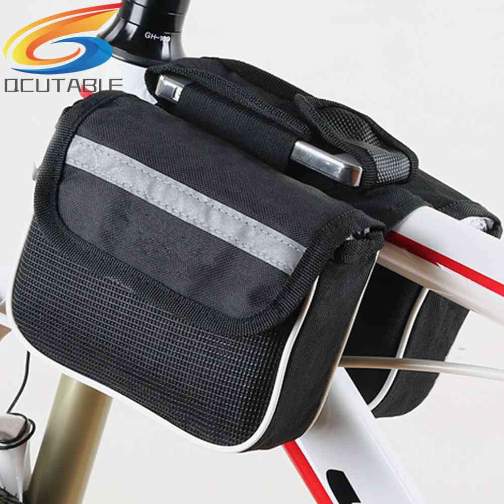 Túi Đựng Điện Thoại Gắn Khung Trước Xe Đạp Leo Núi Tiện Lợi