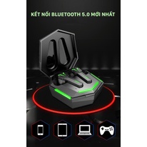 Tai Nghe Không Dây Bluetooth Gaming Apro366 5.0 TWS, Bass Mạnh Mẽ, Độ Trễ Cực Thấp Khi Chơi Game