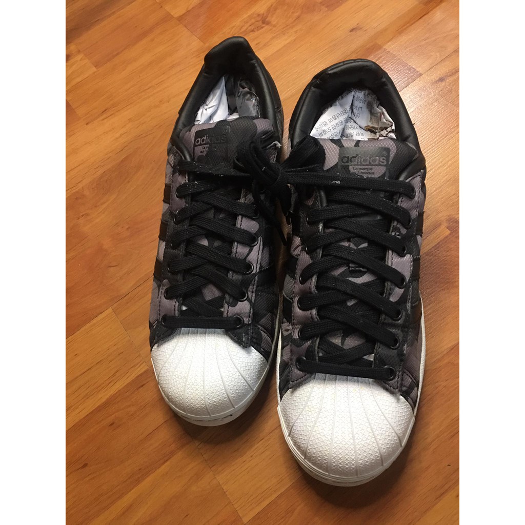 Giày Adidas Original Superstar Camo-Zanzi-Size 42 2/3
