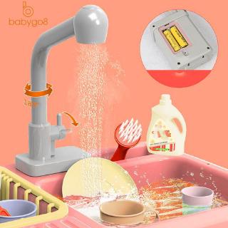 Bộ Đồ Chơi Bồn Rửa Chén Tự Động Cho Bé 2020