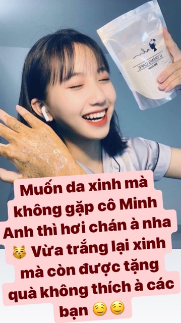 Ủ TRẮNG CAFE HANDMADE TẶNG 1 gói bột Trà Xanh Thái Nguyên 100% | BigBuy360 - bigbuy360.vn