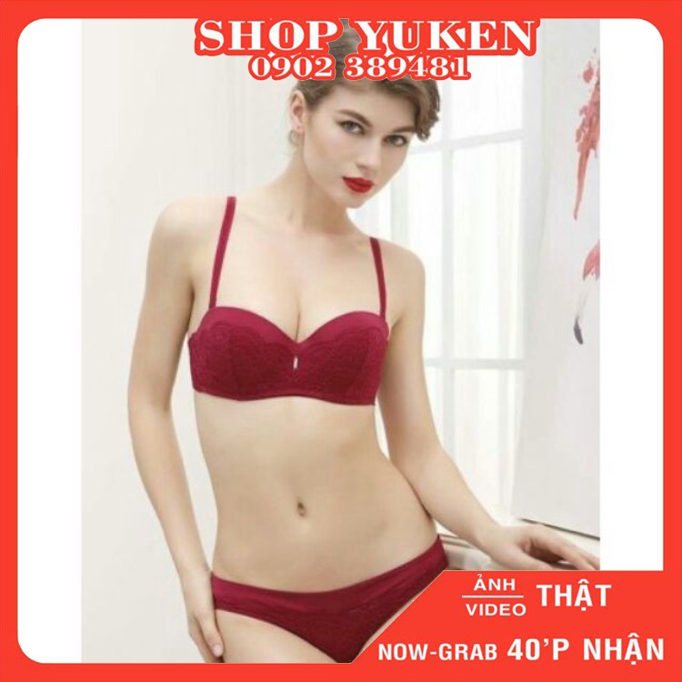 Bộ Đồ Lót Ren Nữ . Bộ cenka cao cấp nâng ngực hàng xịn