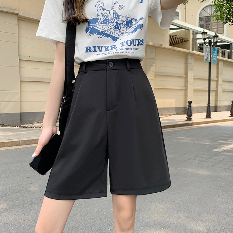 [Kèm Video SP] Quần Short Nữ Cao Cấp Cạp Cao Phối Cúc Kiểu Dáng Hiện Đại Năng Động Thời Trang Sugal SHORT NU 003V4