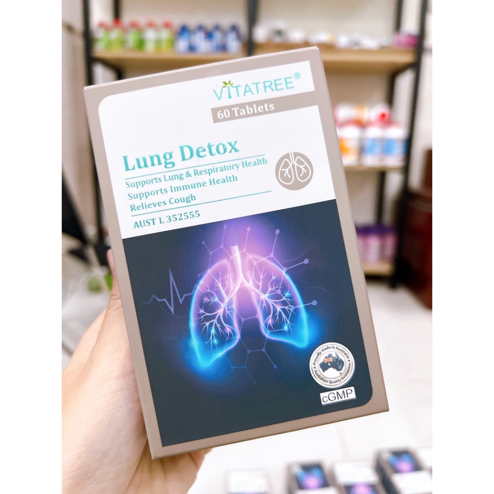Viên thải độc phổi Lung Detox 60 viên - Vitatree