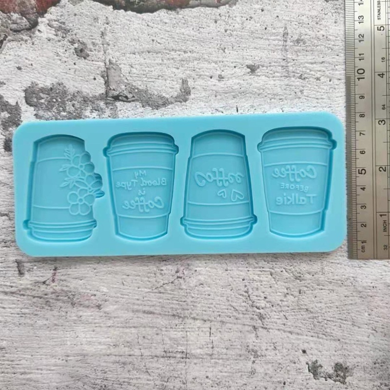 Khuôn Silicone Làm Cốc Cà Phê Thủ Công DIY