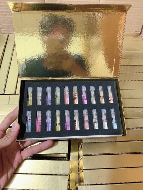 Hộp 20 chai nước hoa test mini hộp vàng | BigBuy360 - bigbuy360.vn