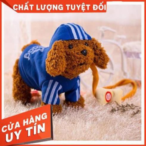 Đồ chơi cho bé, Chó bông biết hát tiếng việt, biết đi, lắc mông (Có Video Thật), cho bé từ 2-5 tuổi