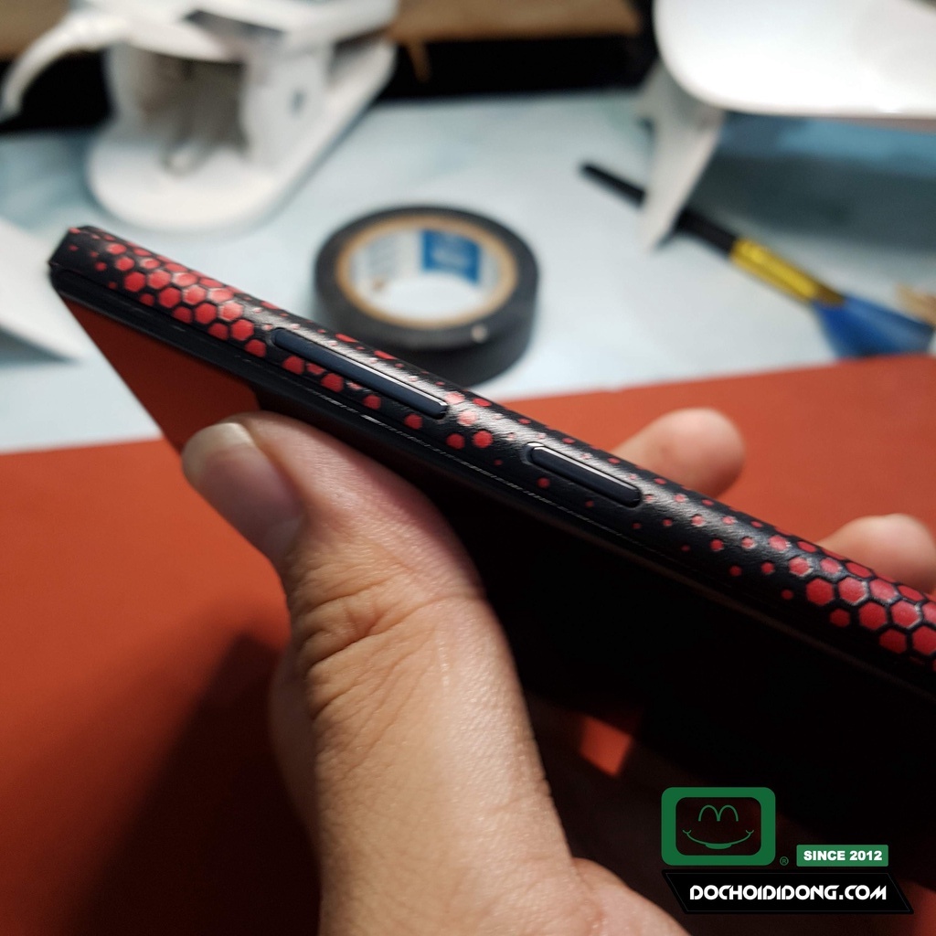 Skin 3M Mamba đỏ dành cho Samsung S22 Ultra